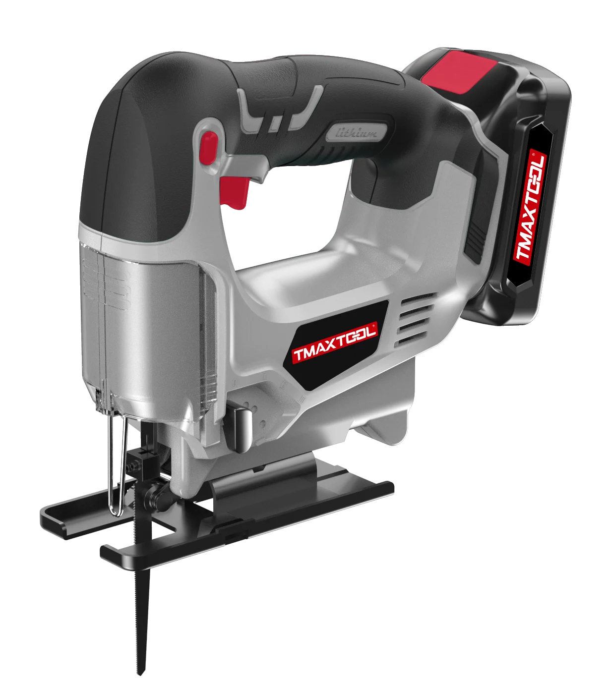 21V Lithium Battery Portable Wood Cutting Power Tools Woodworking Cordless Trigger Type Curve Saw Electric Jig Saw