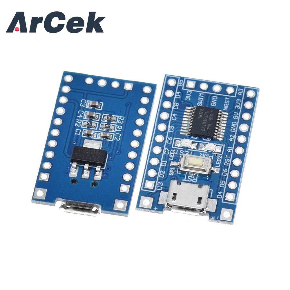 New Chip STM8S103F3P6 System Board STM8S STM8 Development Board Minimum Core Board