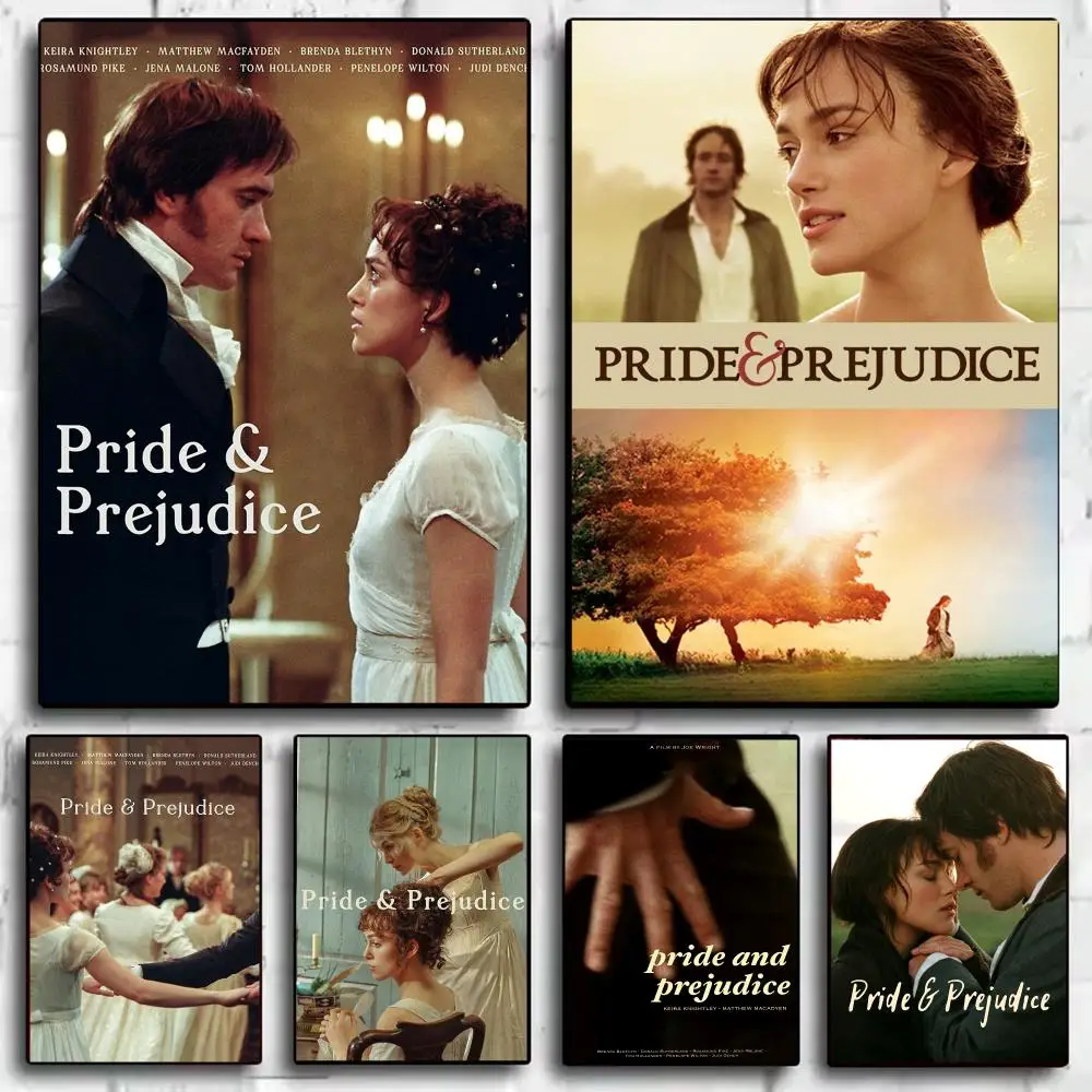 Anime P-Pride and P-Prejudice Poster Decorative Wall Sticker Mural Photo Print for Bedroom Living Room Hallway Home Decor Gift