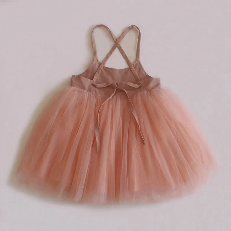 Lovely Summer Girl Dress Baby Princess Mesh Tutu Dresses Toddler Kids Party Costume