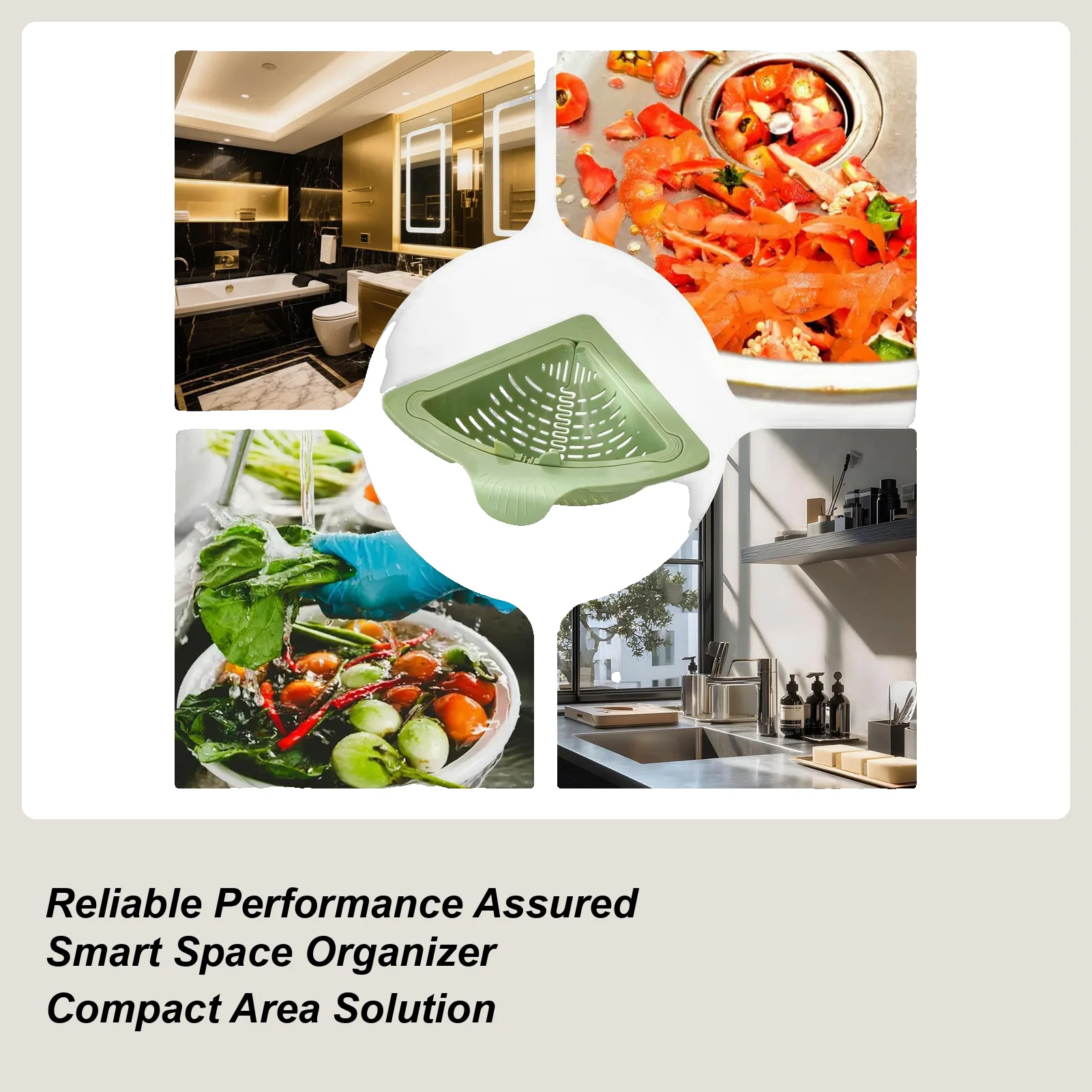 

Sink Corner Basket Silicone Auto Dump Kitchen Storage Rack Kitchen Sink Strainer Food Catcher For Trash Food Waste Leftovers