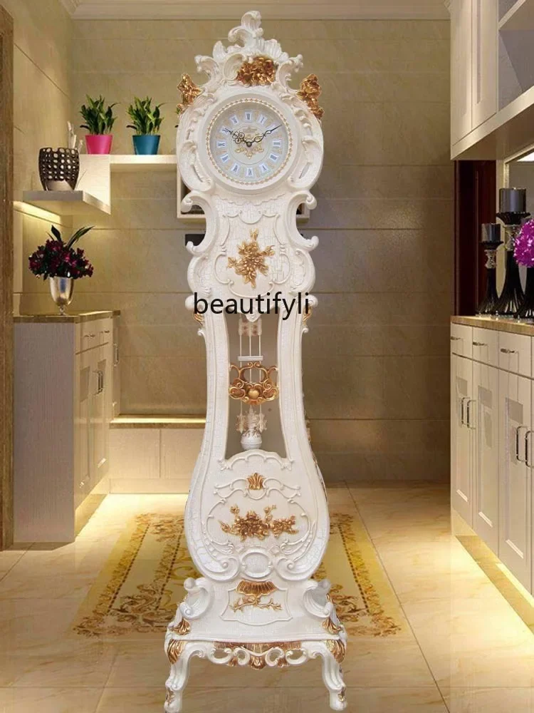 

S7486 ss CXH стоячие дедушки часы в европейском стиле немые креативные часы классические художественные домашние часы идиллический вертикальный колокольчик
