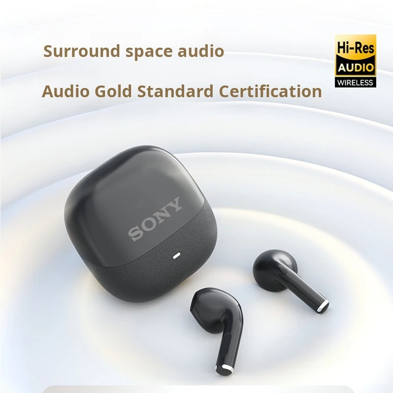 سوني T03 سماعة رأس بخاصية البلوتوث HiFi ستيريو لعبة مقاوم للماء سماعة أذن رياضية سماعات لاسلكية مع ميكروفون