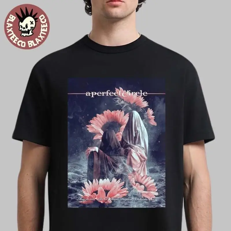 

A Perfect Circle Sessanta Charlotte 2025 Pnc Poster T Shirt