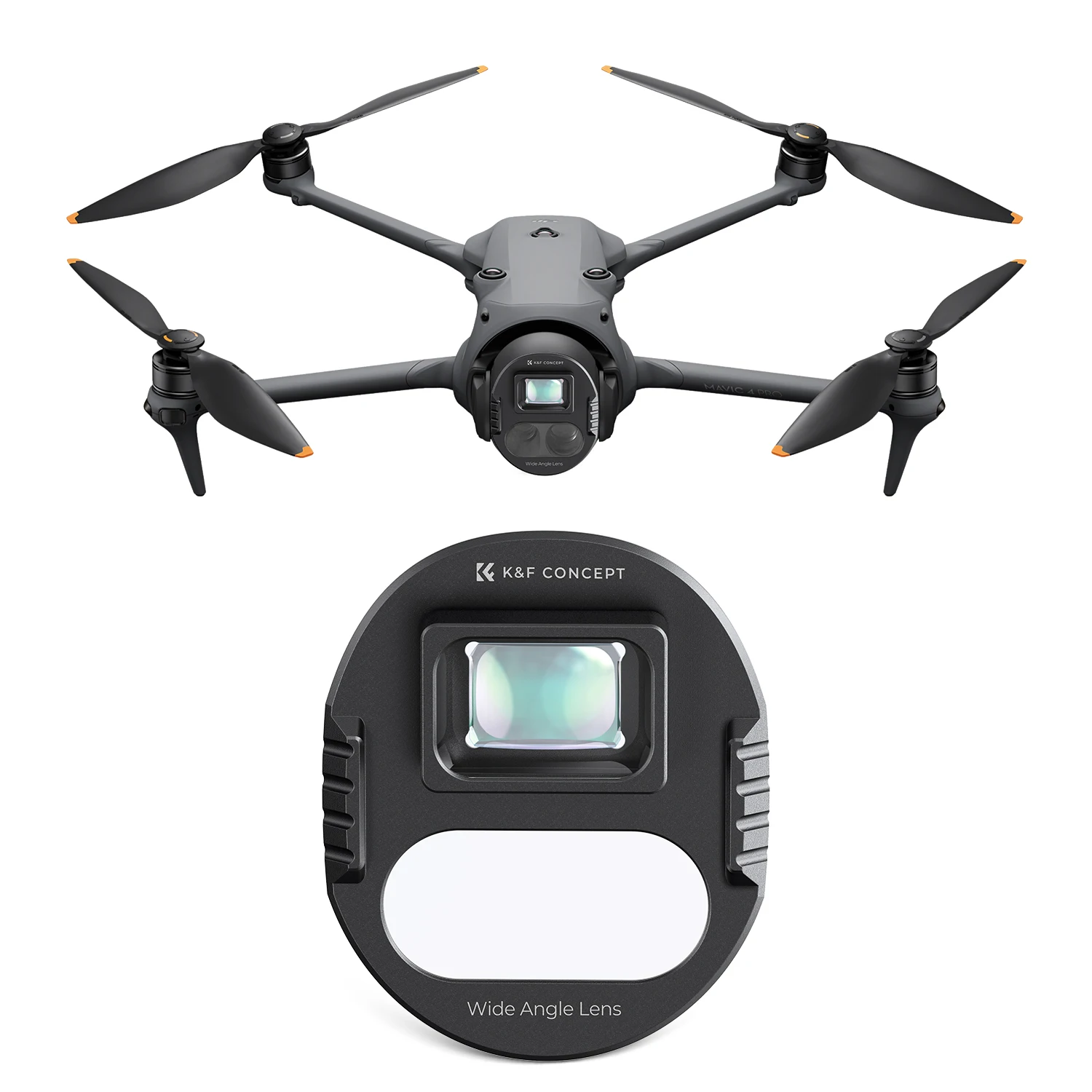 objectif-grand-angle-k-f-concept-108-°-terrain-de-tir-pour-camera-de-drone-dji-mavic-4-pro