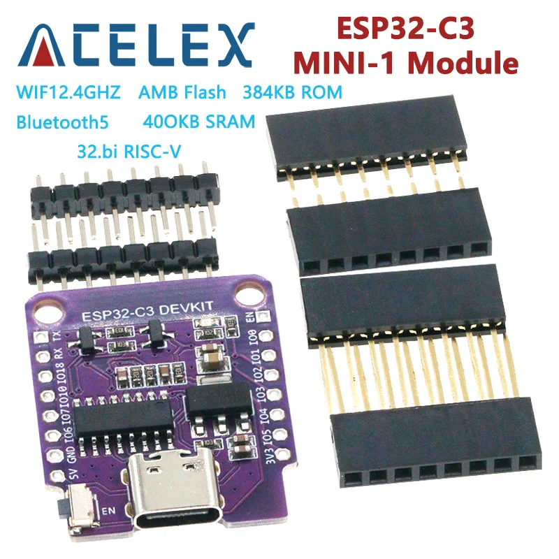Mini ESP32-C3 Wifi … - image