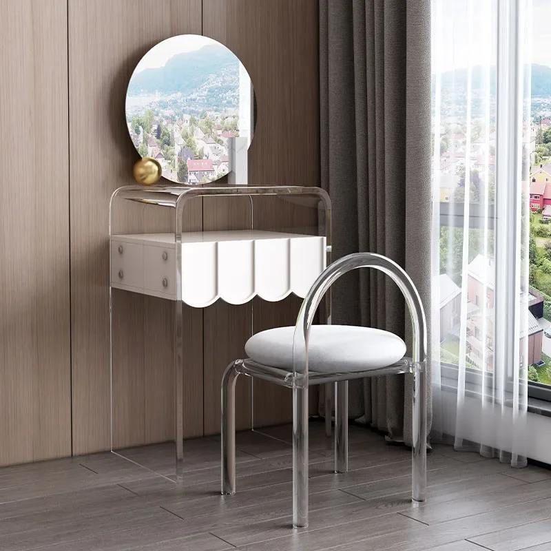 

Elegant Kawaii Dressing Table Girls Luxury Home Bedroom Dressing Table Storage Fashion Coiffeuse De Chambre Furniture