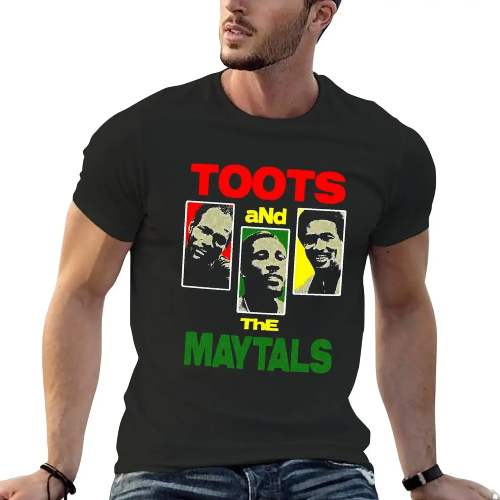 Blouse T-shirt Short Mens Clothes New Retro Vintage Toots and The Maytals Gift for Everyone T-Shirt Graphic Men Clothing Summer