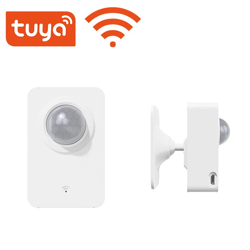 MS06 Mobile App Remote Control Graffiti WiFi Intelligent PIR Human Movement Wide-angle Infrared Safety Alarm Sensor