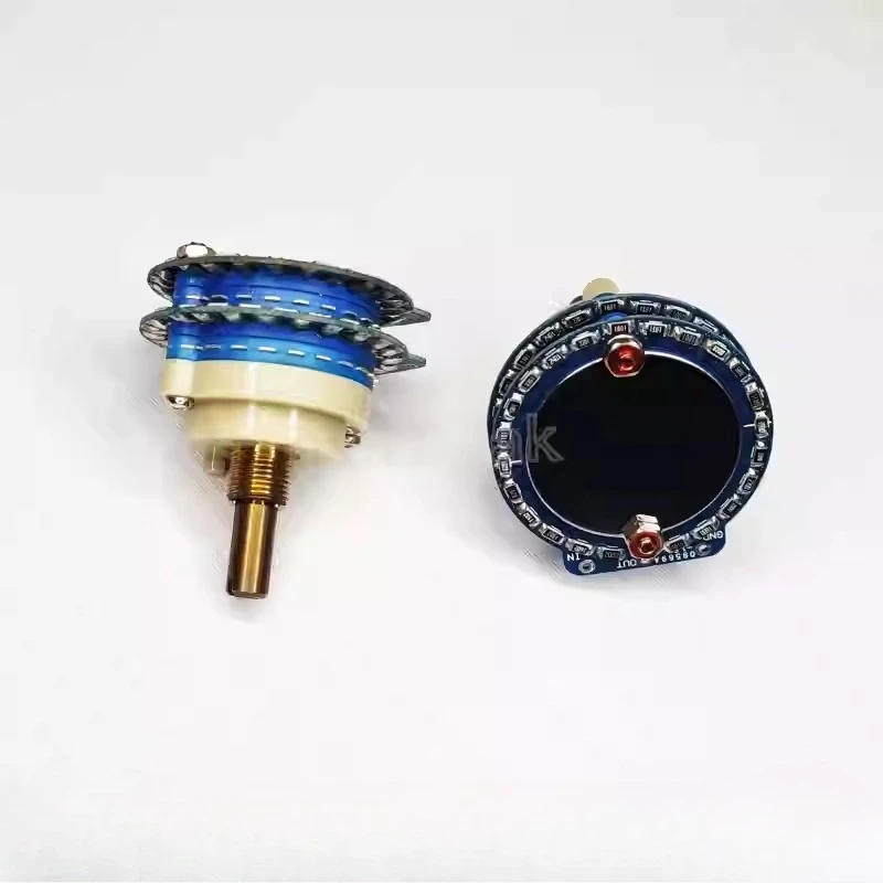 Dual channel high-precision 24 bit 10K20K50K100K250K stepper volume sensor with small error potentiometer