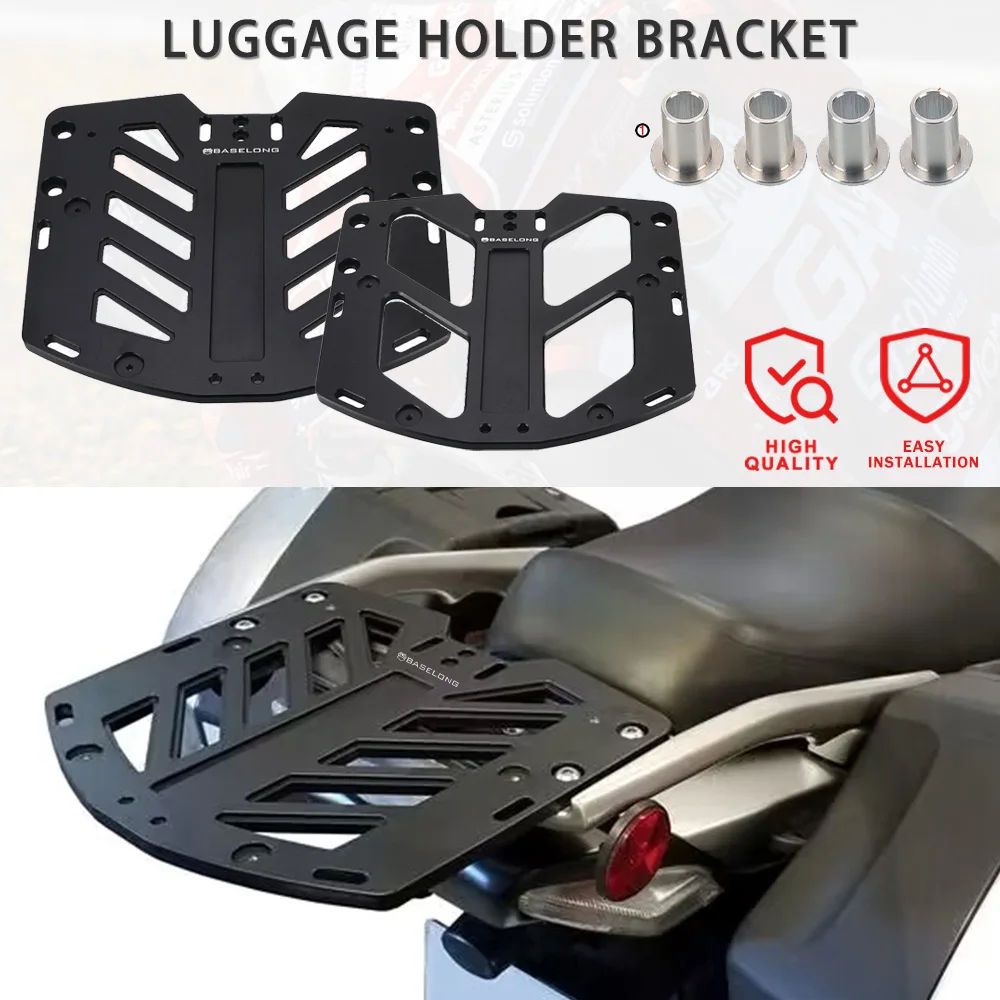 

For Kawasaki 1400GTR / ABS 2008-2025 2024 2023 2022 2021 2020 2019 1400 GTR Luggage Holder Cargo Shelf Mount Bracket Rear Rack