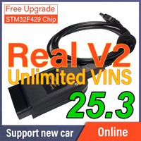 Vag Com Real Hex V2 1996-2024 Update Unlimits VINs Hex-V2 24.7 With Hardware Usb Interface For VCDS Scanner Diagnostic Coding