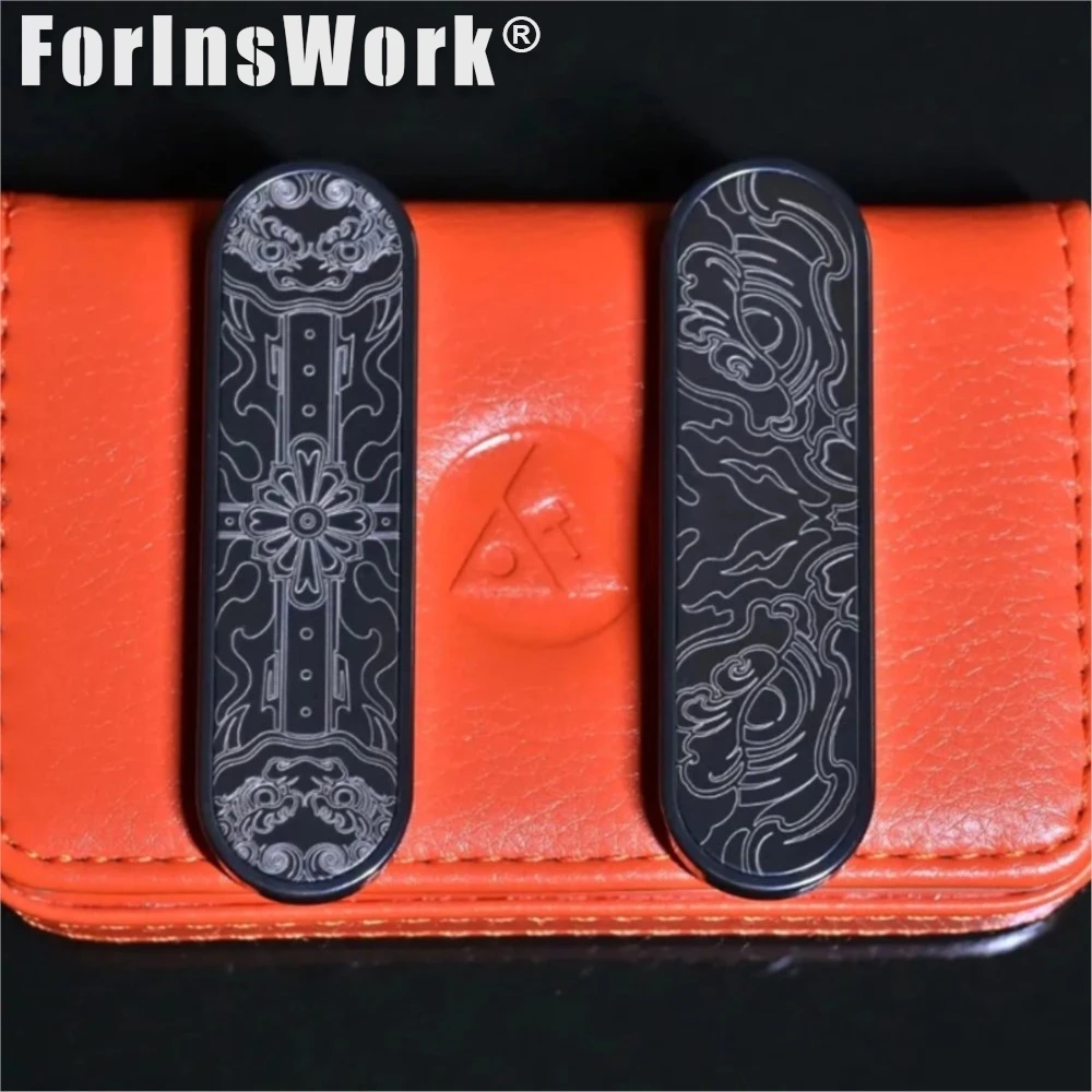 TIER I Zirconium Poker Push Composite Toy Magnetic Push Slider EDC Stress Relief Toy Unlimited Fidget Toys Autism
