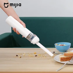 Original Xiaomi Mijia Vacuum Cleaner Portable Cordless Mini Vacuum Cleaner Car Home Strong Suction Computer Keyboard Cleaning