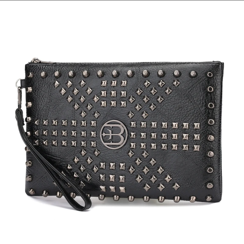 

Модный мужской дневной клатч из мягкой искусственной кожи, высококачественный прочный деловой мужской клатч, повседневный лоскутный дизайн, мужская сумка для денег