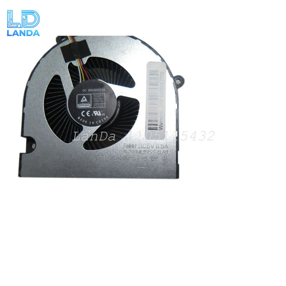 

Laptop CPU FAN For Gigabyte A5 X1 K1 4PIN DC5V 0.5A New 6-31-NH55S-RA1 FNNH DFS5K22B15673S 5V 0.5A Fan DFS5K22B15673S-FNNH