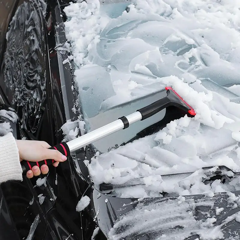 Car Snow Shovel Non-slip Ice Scraper Car Accessories Multifunctional Grip De-icing Tool Winter Car Window Windshield Ice Scraper