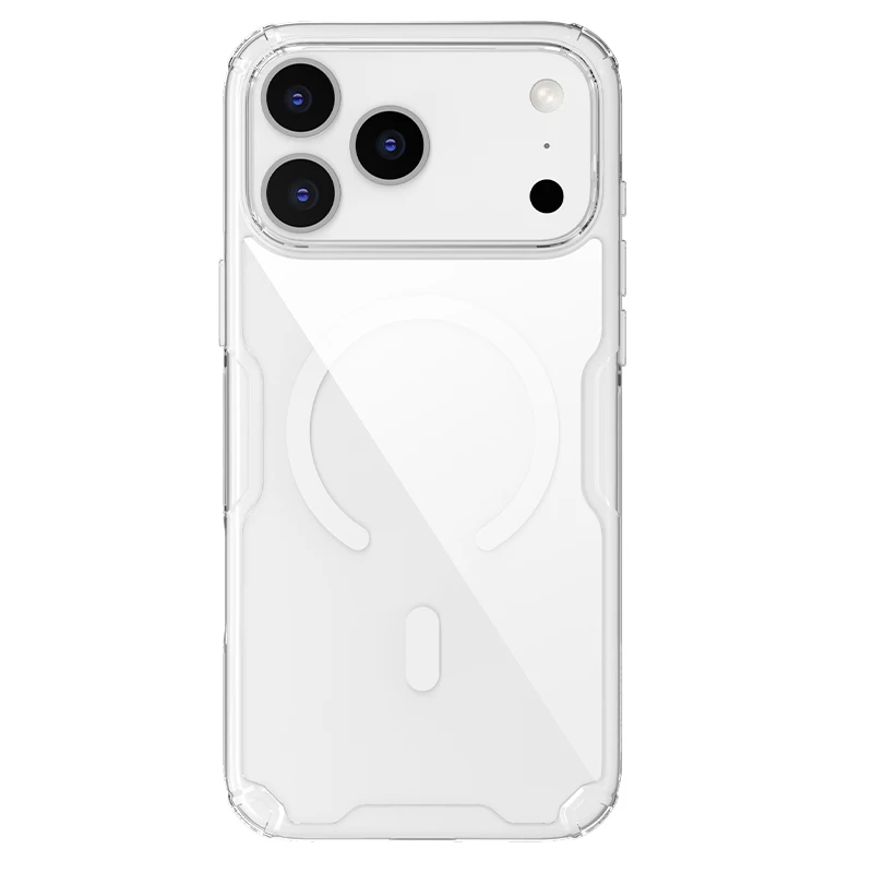 NILLKIN Phone Case For iPhone 17 17Pro 17Pro Max Nature TPU Pro Magnetic Case MagSafe Anti-scratch Abrasion Resistant Shockproof