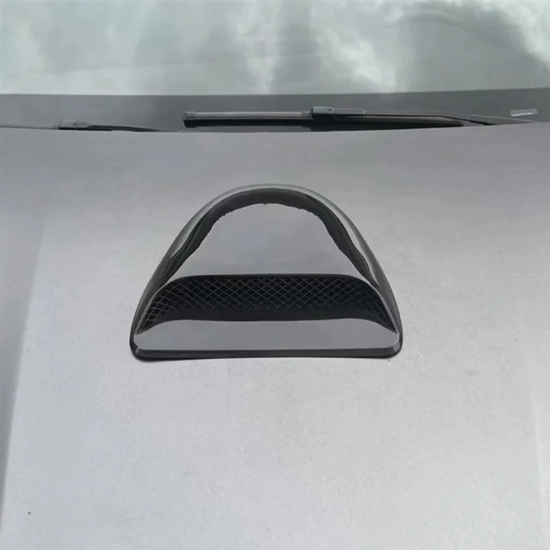 

Прочные декоративные накладки на воздухозаборник капота автомобиля в гоночном стиле, универсальные, для передней части двигателя