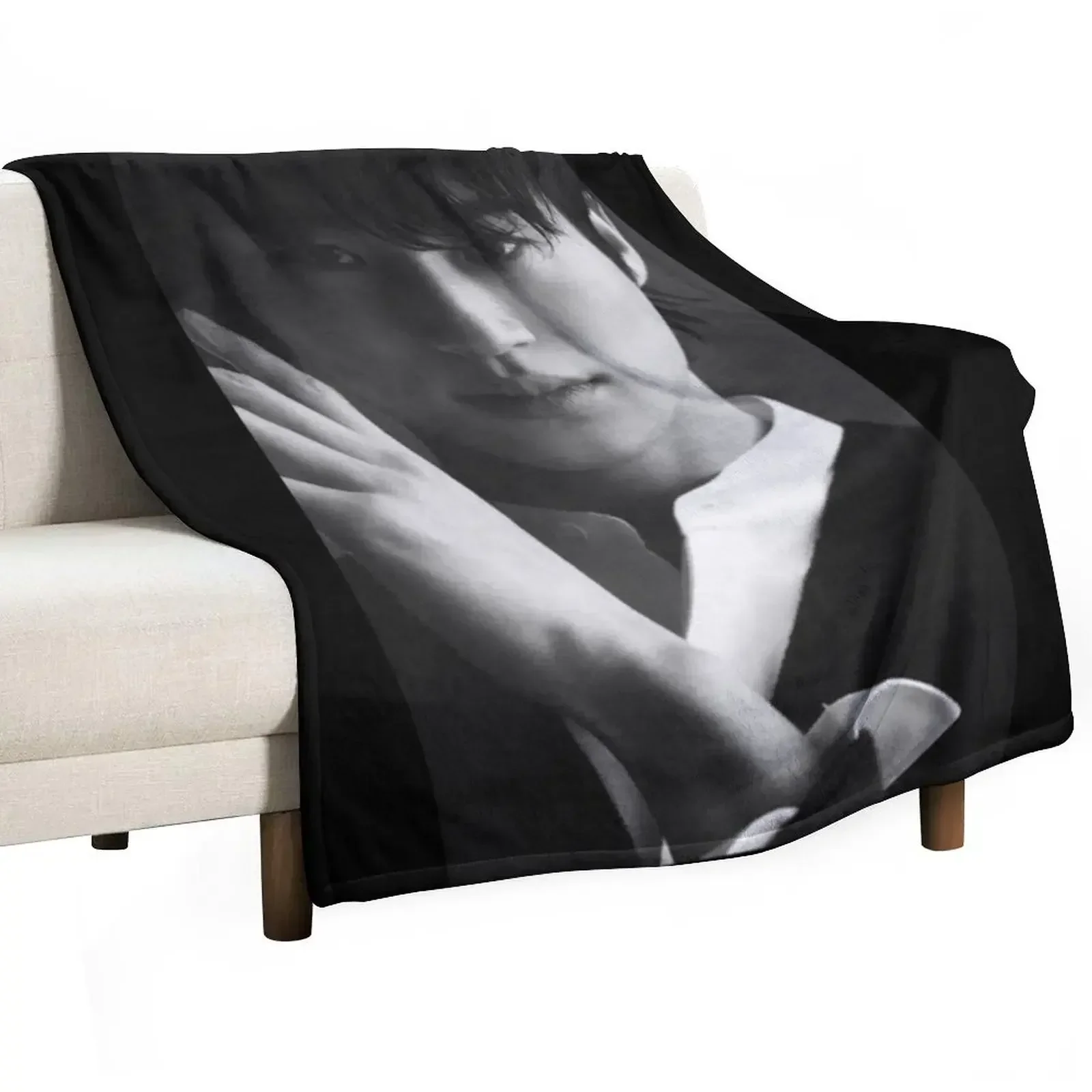 

Byeon Woo-Seok - Ver9 Throw Blanket For Sofa Thin Plush Blankets