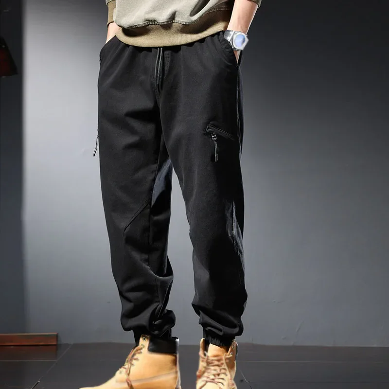 

Spring Autumn Men Large Casual Outdoor Work Pants 7XL 8XL 150kg