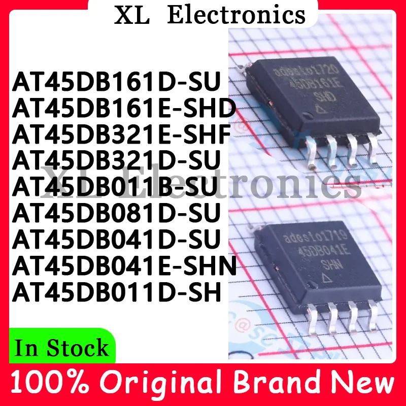 AT45DB011B-SU AT45DB011D-SH AT45DB041D-SU AT45DB041E-SHN AT45DB081D-SU AT45DB161D-SU AT45DB161E-SHD AT45DB321D-SU Новый оригинальный
