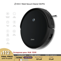 360 C50 Pro Robot Vacuum Cleaner Wet Mopping Wireless Carpet Cleaning Planned Map Navigation Alexa Laser System Pet Hair