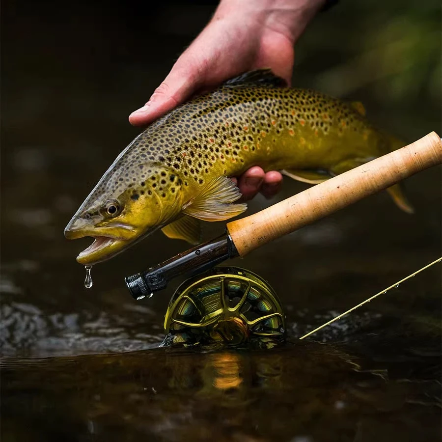 Fishing Wheel, Fishing Tool 4/5 5/6 Classic Fly Wheel, Fly Fishing Rod