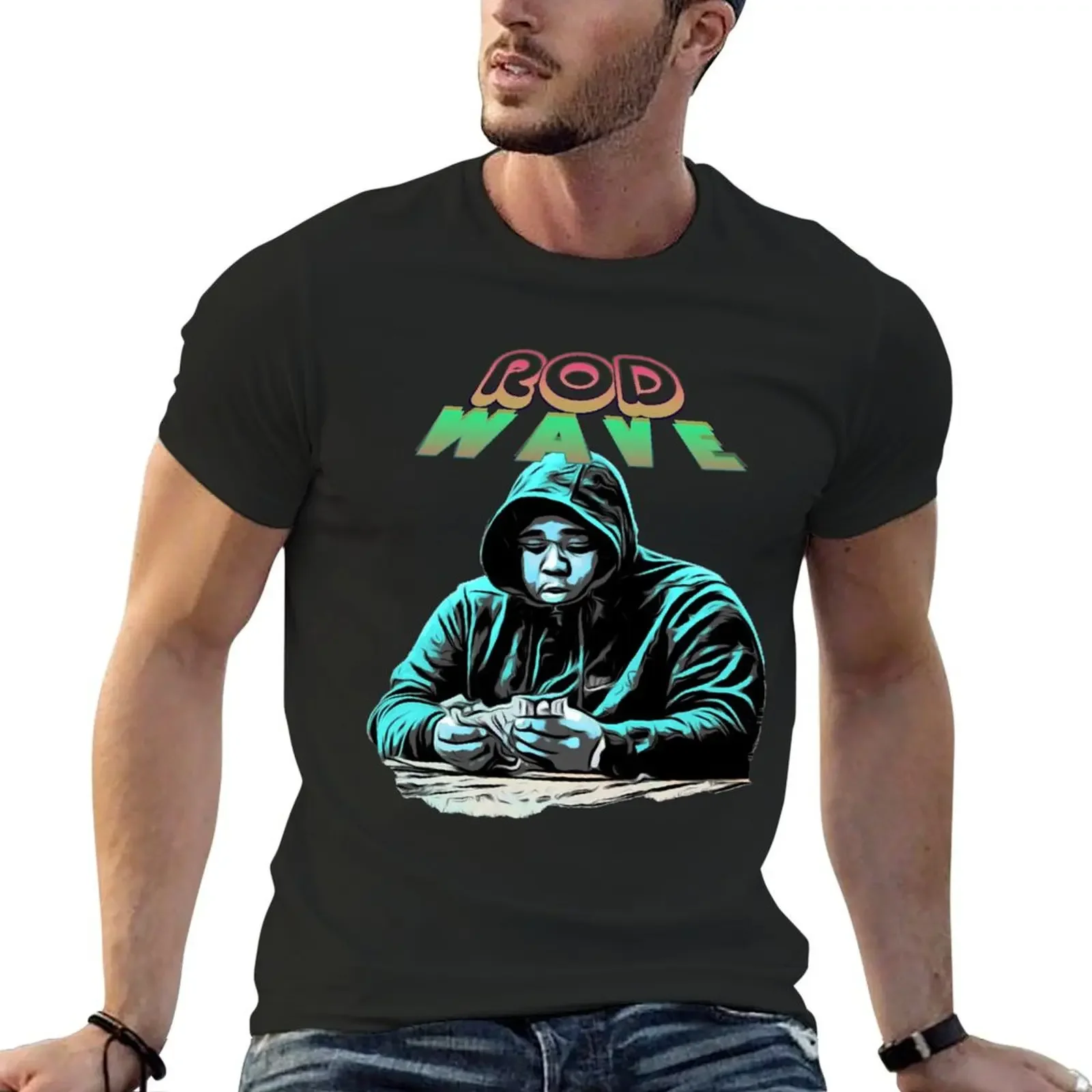 

Rod Wave T-Shirt man clothes croswit shirt man luxury t-shirt blacks mens clothes