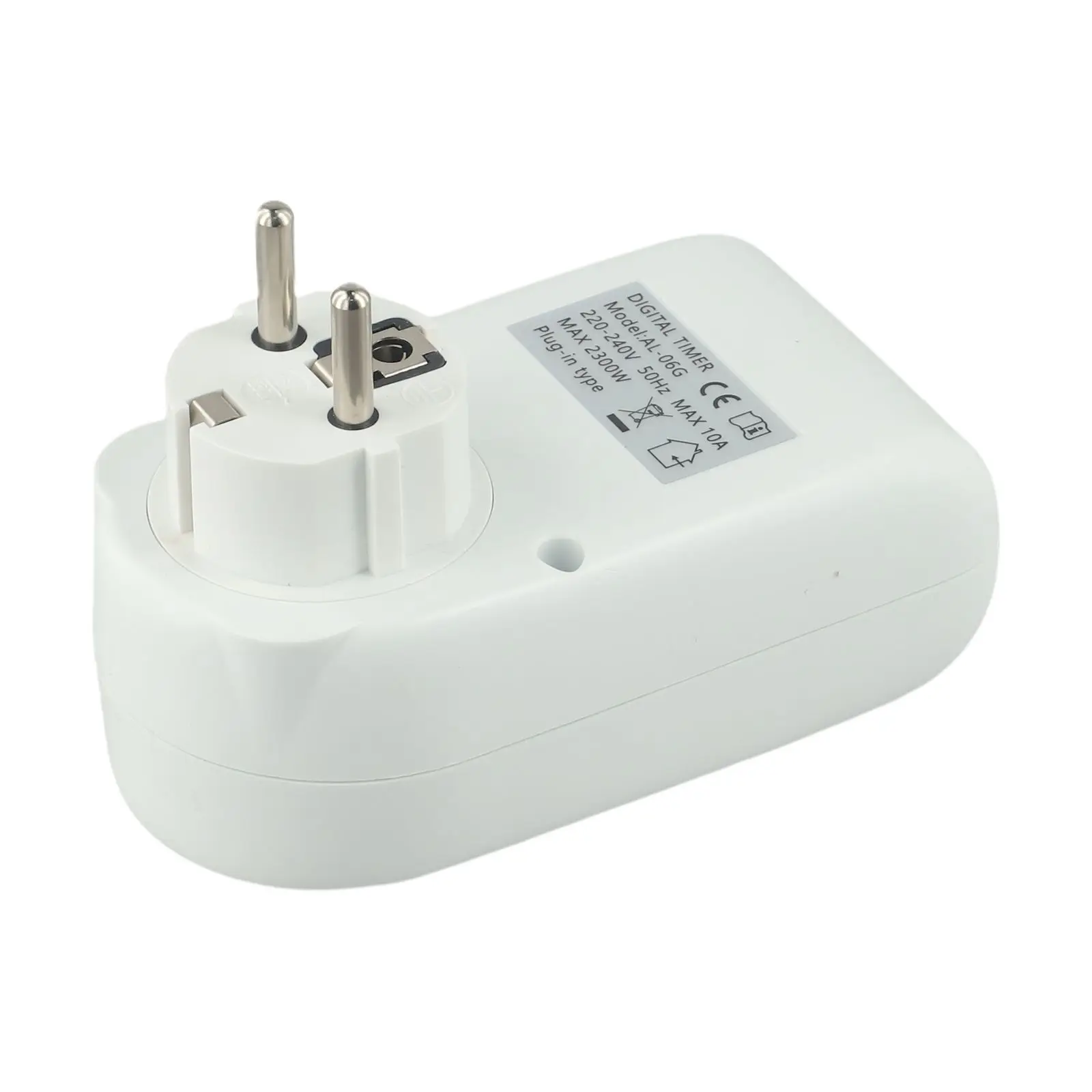 1pc Digital Timer Switch 12/24 Hour Programmable Socket Plug Kitchen Control Personal Care Home Appliance Accessories