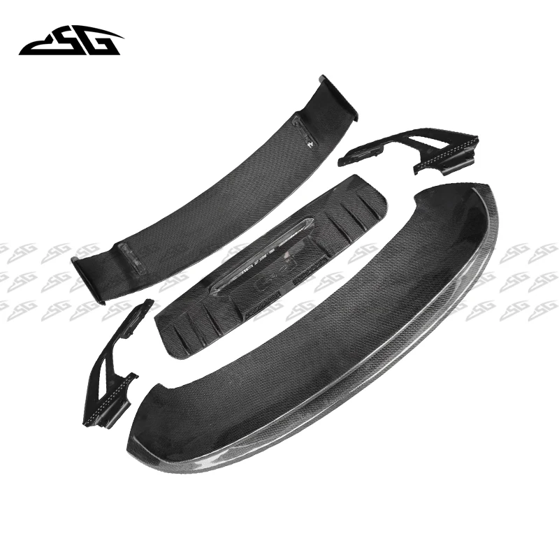 Carbon Fiber Rear Trunk Lid Spoiler For Porsche 911 992 Carrera Spoiler GT3 Style 2019+ Lip Tail Wing Diffuser Splitter Body Kit