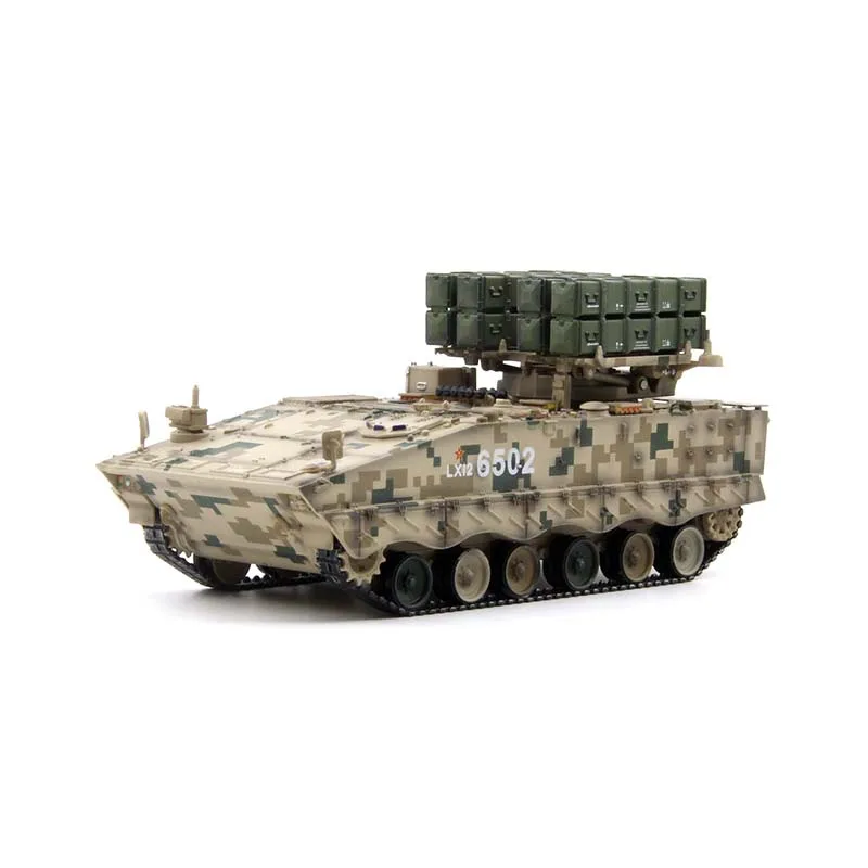 1/72 مقياس الصينية Hongjian-10 مكافحة خزان قاذفة الصواريخ محاكاة سبيكة سيارة نموذج عرض ثابت تحصيل لعبة هدية