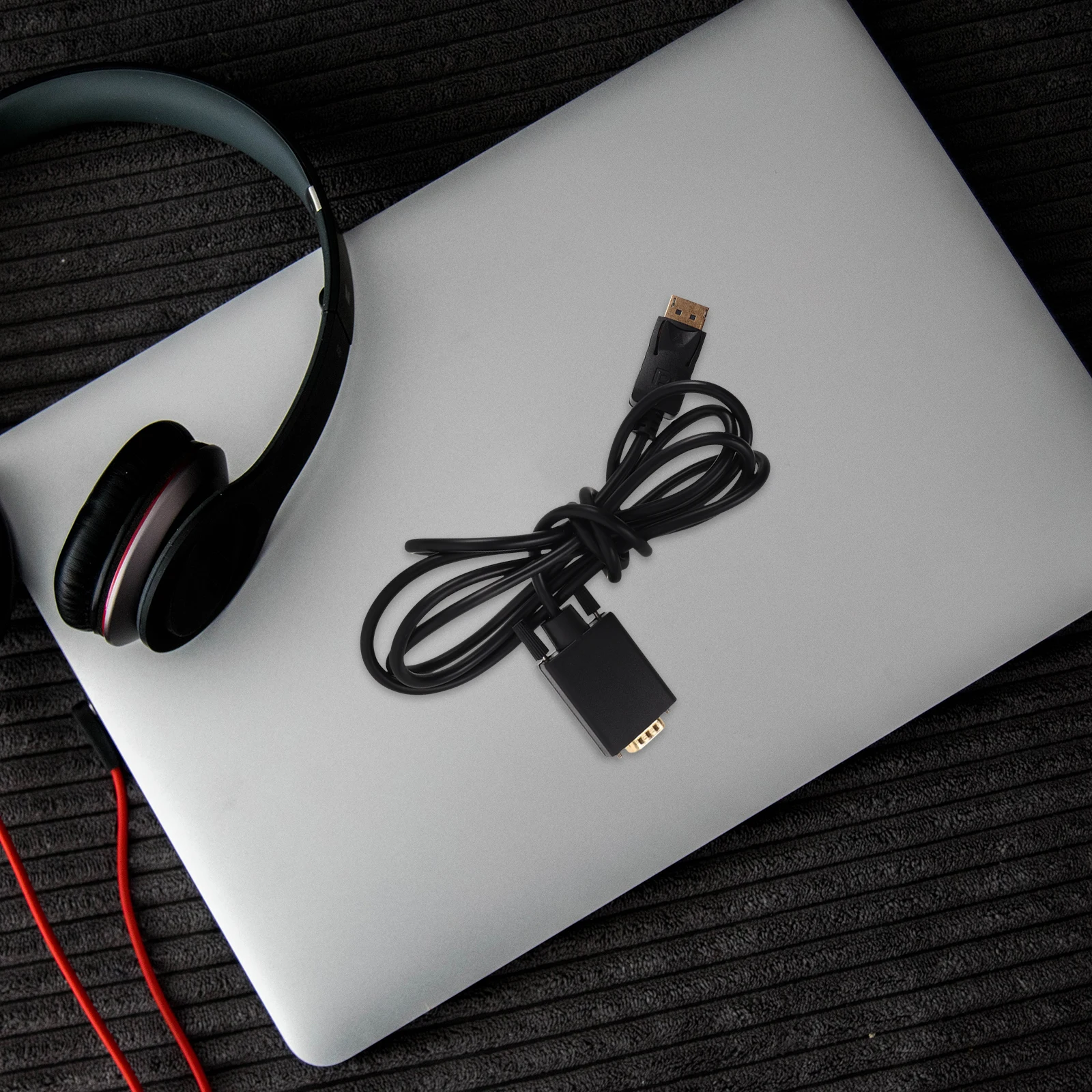 

Audio and Video Equipment Conversion Cable Displayport to Vga Signal Converter Adapter Computer Cables Line for Monitor