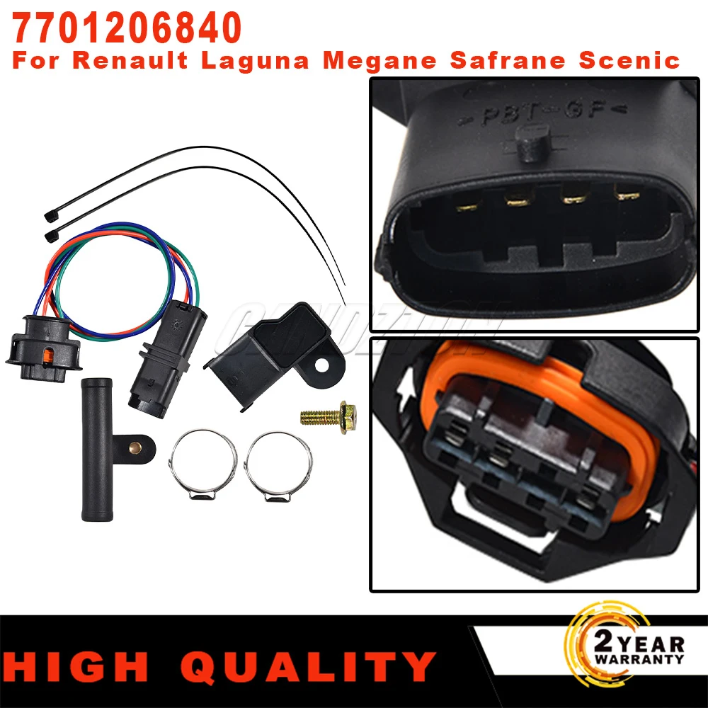 New For Renault Laguna Megane Safrane Scenic 1 Set Gas LPG System Service Pressure Sensor Kits 7701206840 Car Accessories