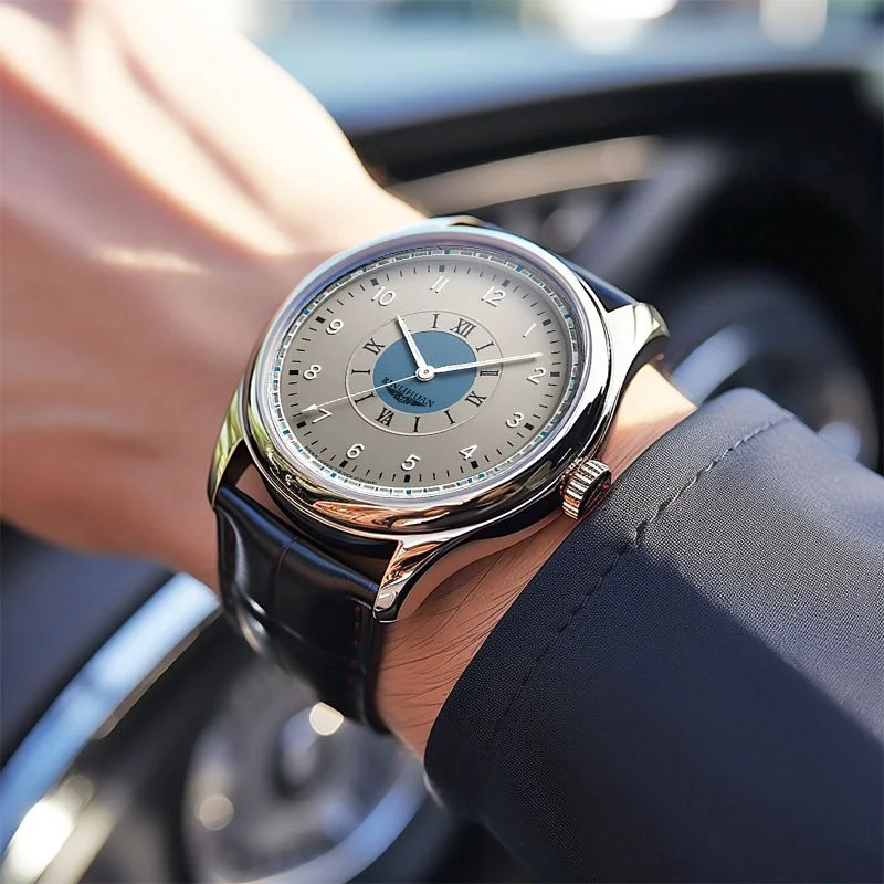 Top Brand Man Wristwatch Luxury Business Waterproof Men Watch For Men Quartz Clock Leather Men's Watches reloj Handsome 2025 New