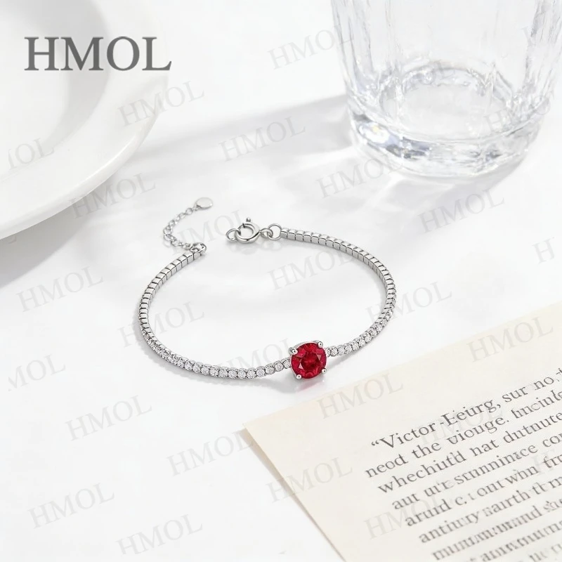 D سوار من الذهب الأبيض الأبيض مع مختبر نمت الزمرد روبي بارايبا جولة مثقف الأحجار الكريمة ثلاثة حجر الملونة غرامة المجوهرات