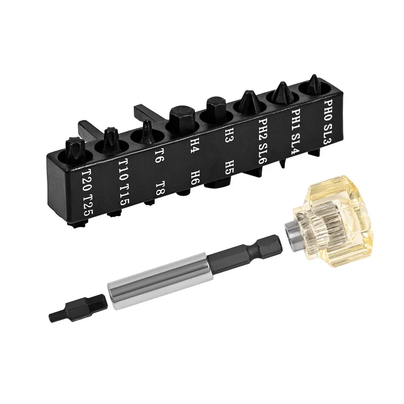 

16-in-1 Magnetic Short Screwdriver Bits Set Torx Hex Phillips Precision Kit for Electronics Repair Hand Tool