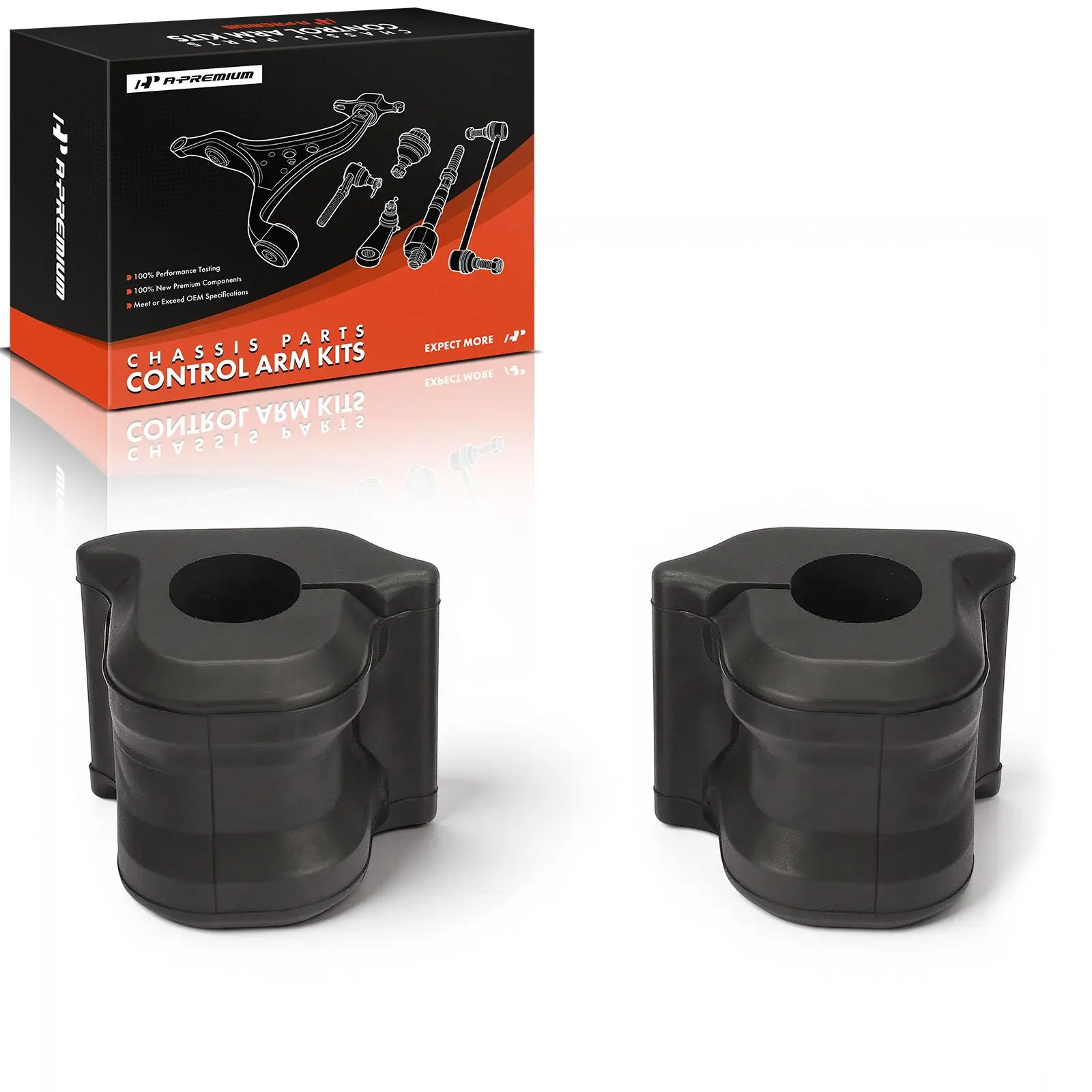 A-Premium 2x Front To Frame Sway Bar Bushing for Toyota RAV4 2006-2014 Scion xB 2008-2015