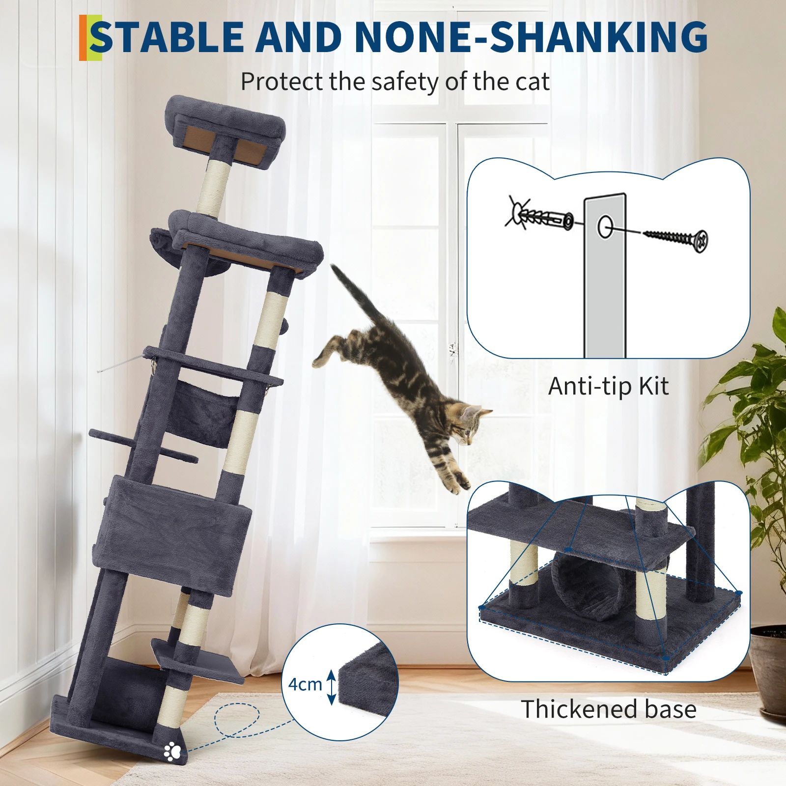 Heavy Duty Cat Tree 3