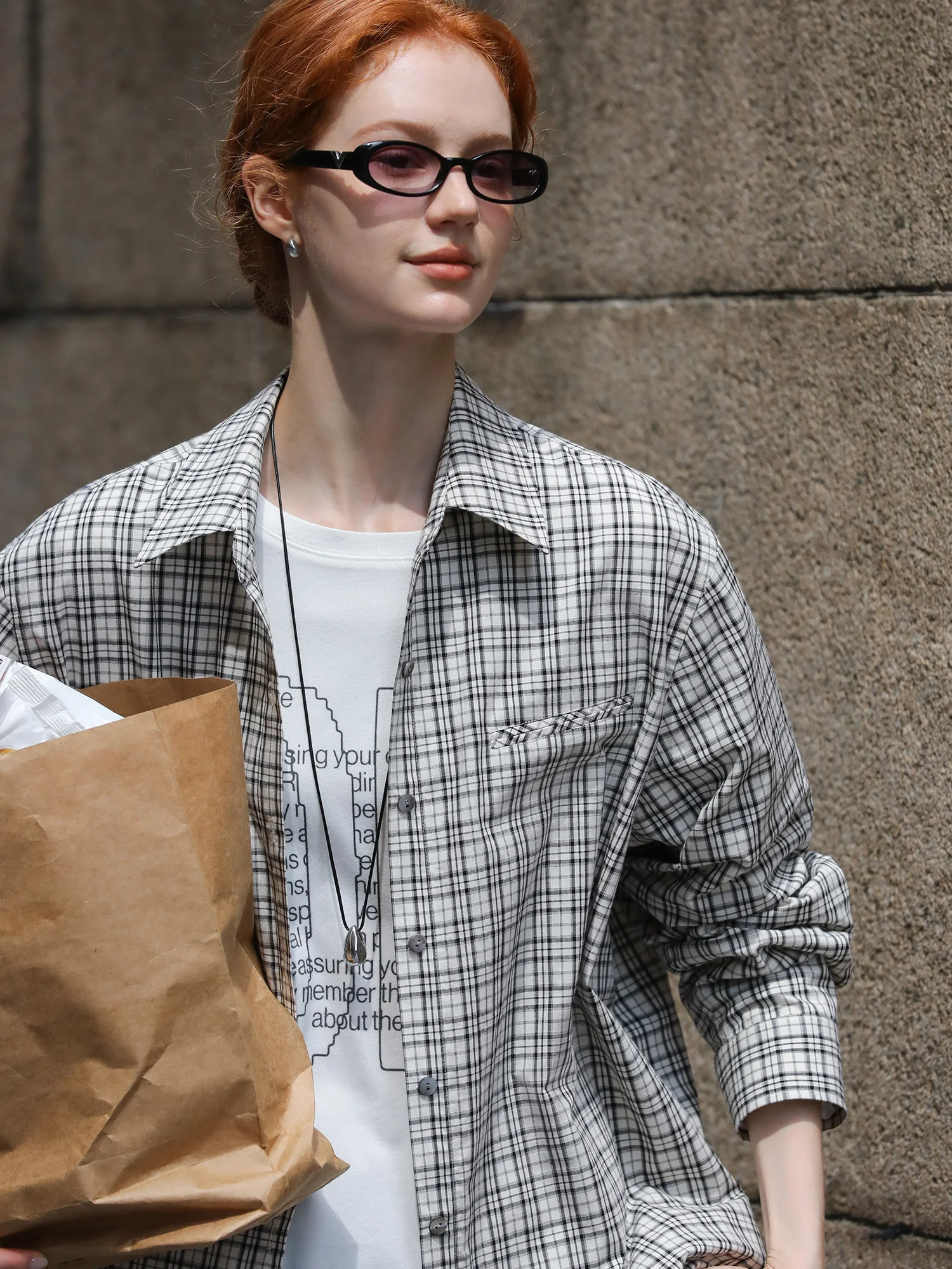 

MELLIIY 2025, зимний корейский уличный повседневный клетчатый комплект с поясом, длинный комплект из двух предметов Sve irt, женский свободный крой из хлопка irt