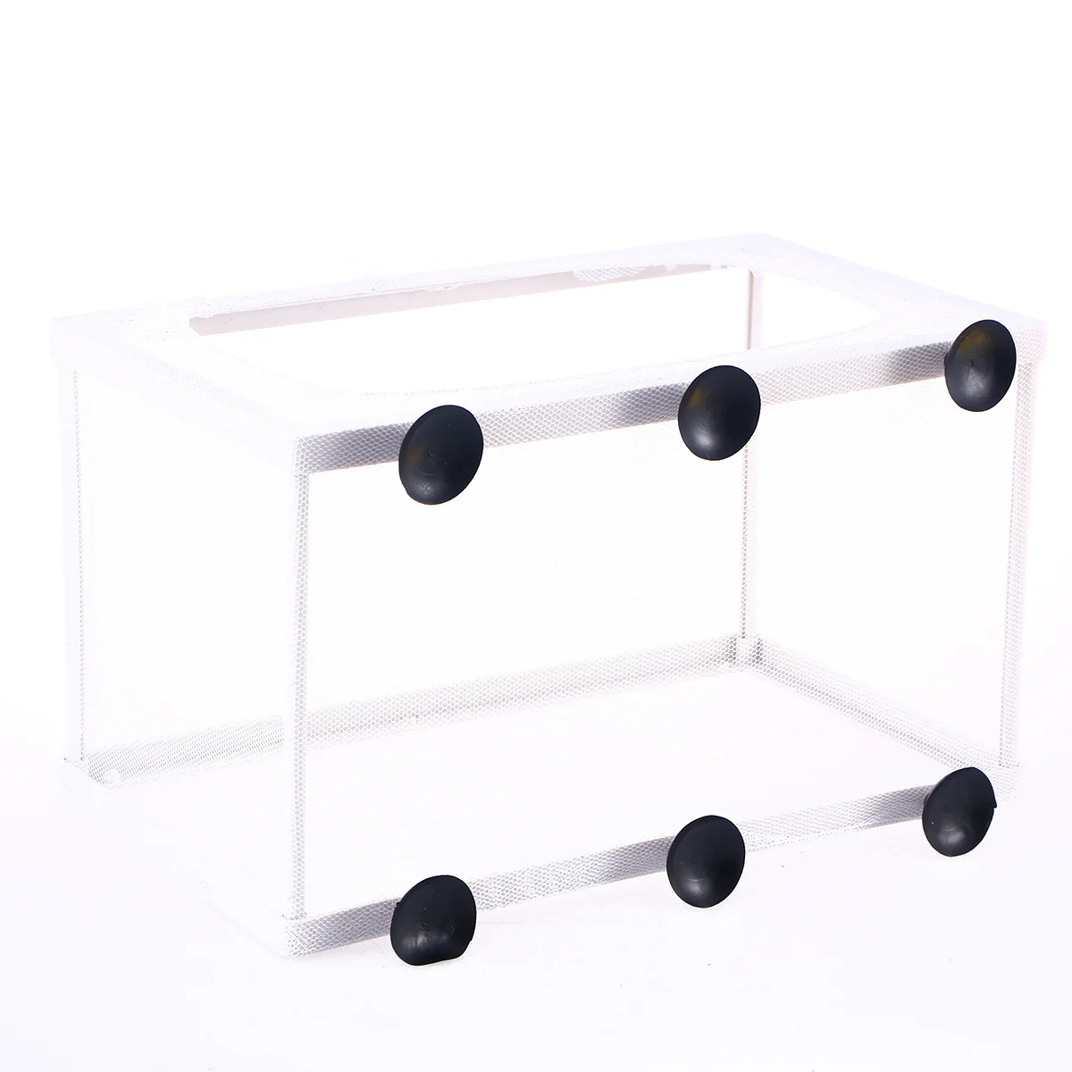 

Aquarium Breeder Box Large Fish Isolation Net For Hatchery Fry Protection Suction Cups Fish Breeder Net Box Pet Supplies