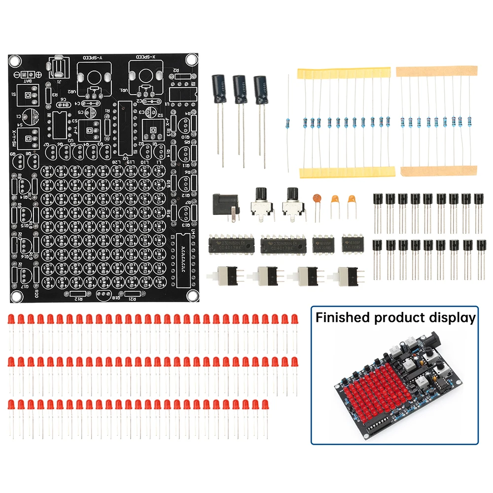 Electronic Walkie-Talkie Radio DIY Kit Wireless Walkie-Talkie FM Radio Circuit Board Construction and Soldering Practice Kit