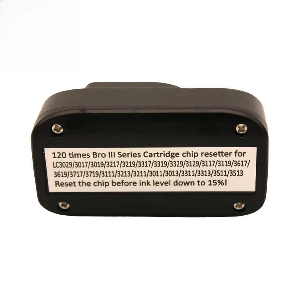 120 Times Chip Resetter for Brother LC3029 LC3017 LC3019 LC3217 LC3219 Ink Cartridge Chip Reset Tool Printer Accessories