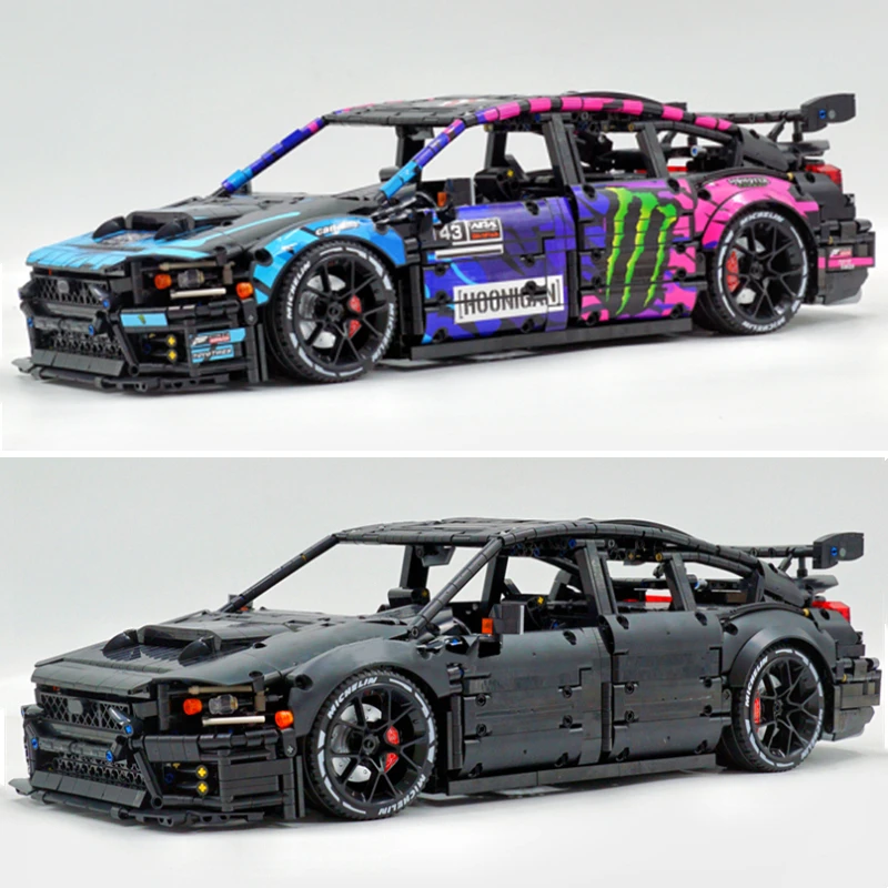 IN STOCK MOC 79953 Subaruu WRX STI Super Sport Car Technology Compatible With High-tech Building Assemble Blocks Bricks Toys