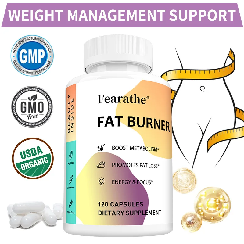 Fat Burning Capsules - Maintain Weight, Control Appetite, and Promote Metabolism