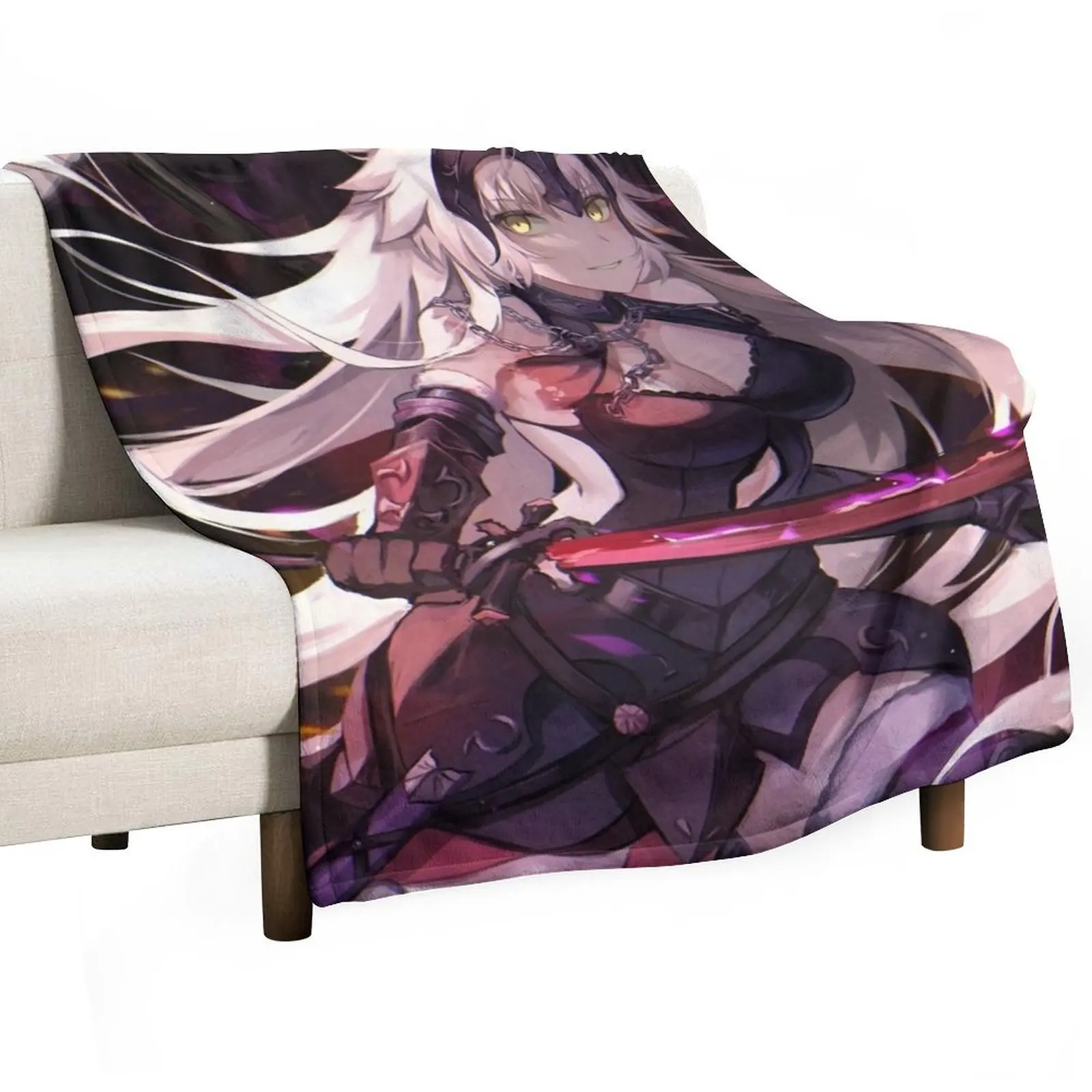 Jeanne Alter Fate Grand Order Throw Blanket Baby Heavy Soft Plaid blankets ands Decorative Sofas Shaggy Blankets
