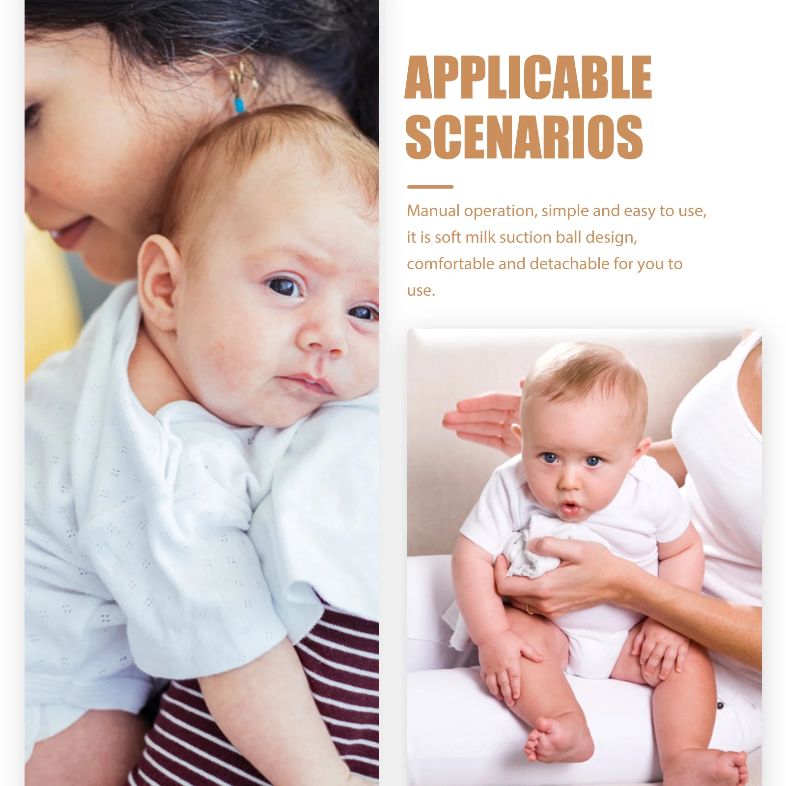 

Breast Pump Milk Hand Held Breastpump Breastmilk Pumps Manual Balloon Breastfeeding Inflator