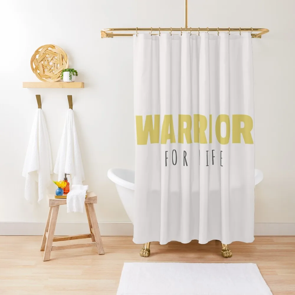 

Занавеска для душа Warrior for Life, коробка для душа, элегантная занавеска для ванной комнаты