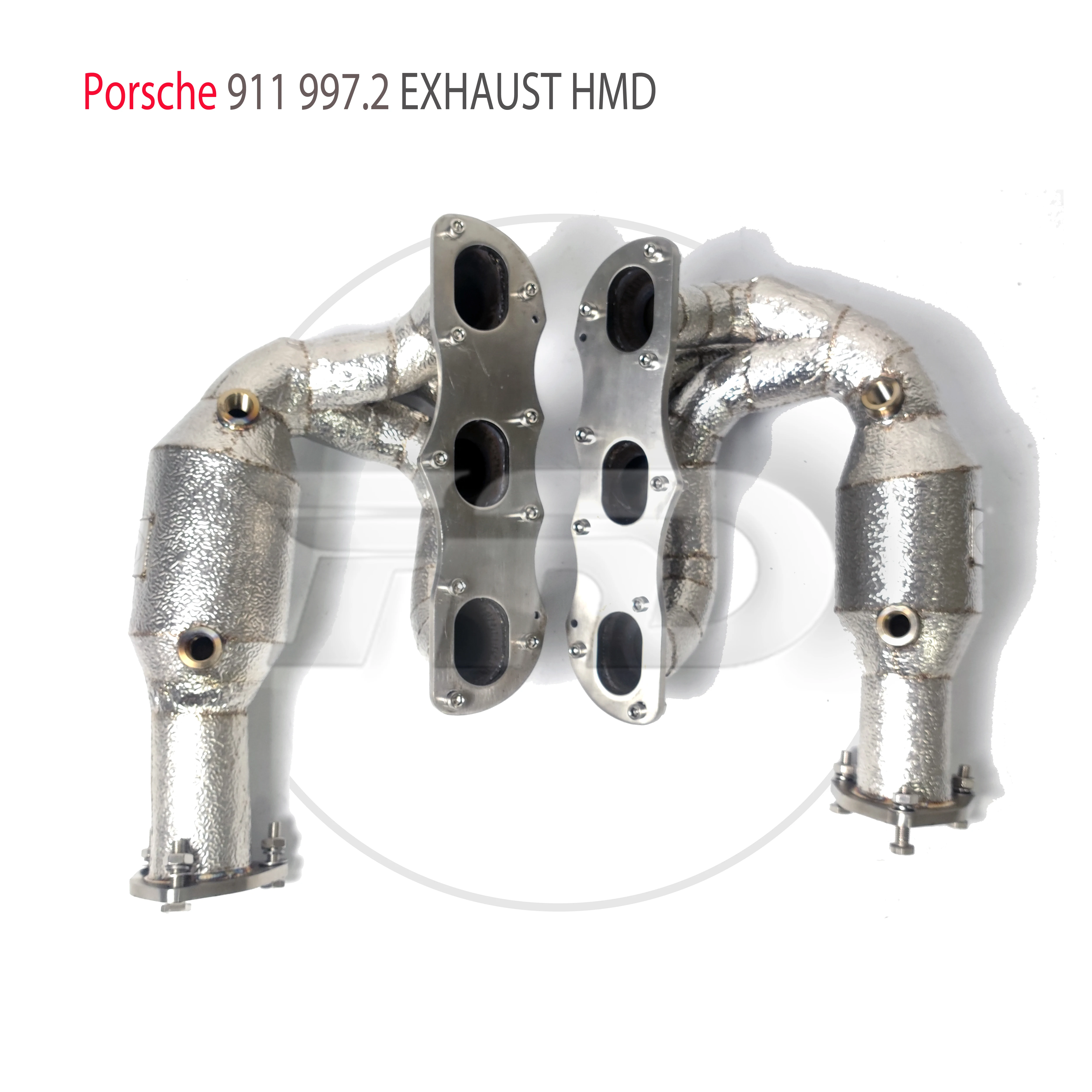 

HMD Exhaust Manifold High Flow Downpipe for Porsche 911 997.2 Car Accessories With Catalytic Header Without Cat Catless Pipe