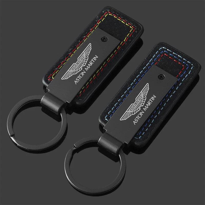 إكسسوارات جلدية معدنية لأستون مارتن DB S 11X9 المفاتيح سبائك الزنك كيرينغ 3 ألوان الرياضة المعادن كيرينغ المفاتيح قلادة #3